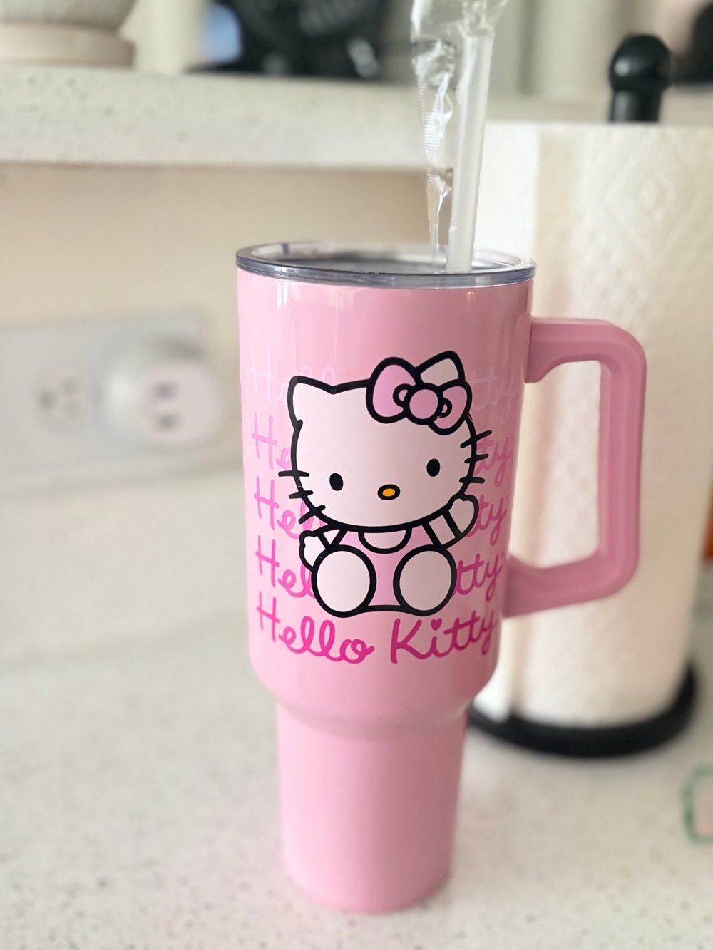 Sanrio Hello Kitty Pink Stainless Steel Tumbler (40 oz) ✨